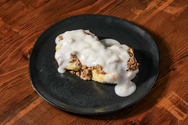 sausage gravy biscuit