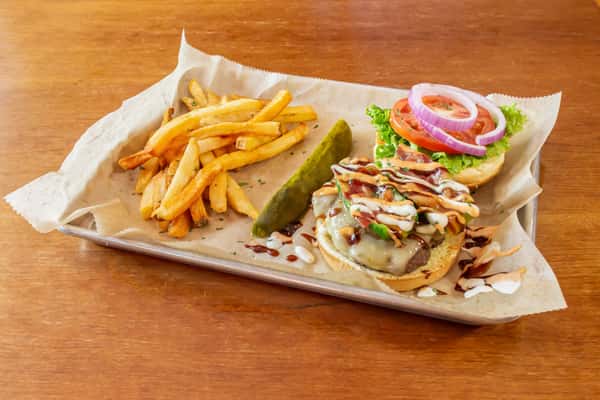 Jalapeno Popper Burger