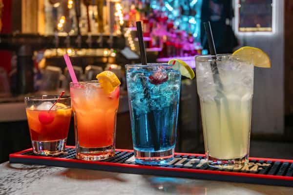 Four different Drinks