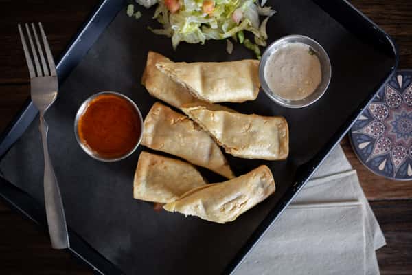 Rolled Chicken Tacos