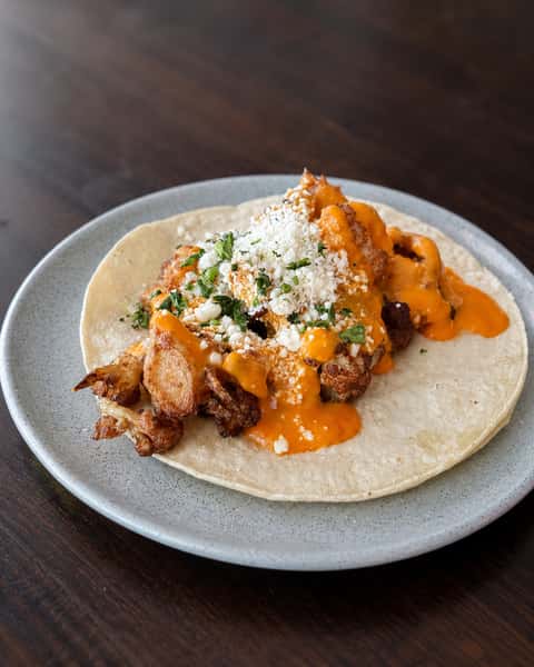FRIED CAULIFLOWER TACO