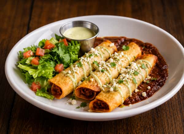 Rolled Chicken Tacos