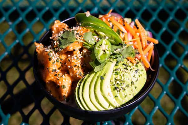 Firecracker Shrimp Sushi Bowl