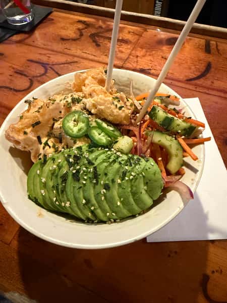 Firecracker Shrimp Sushi Bowl