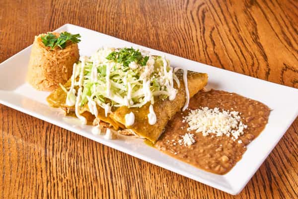 Chicken Enchiladas Tradicionales
