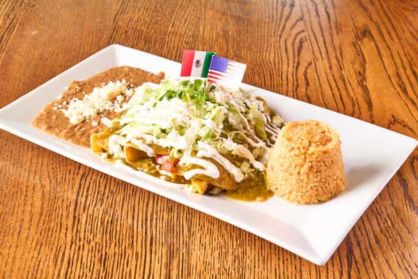 Enchiladas Verdes