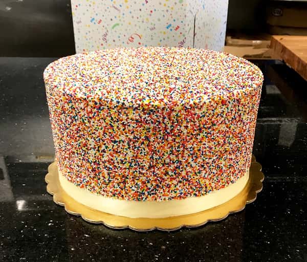 sprinkle cake