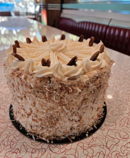 Toasted Coconut Pecan Whole Cake