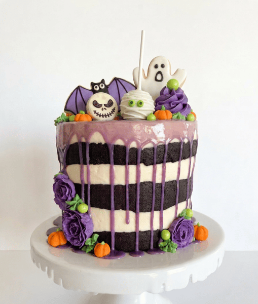 👻🦇Spooktacular Monster Mash Cake