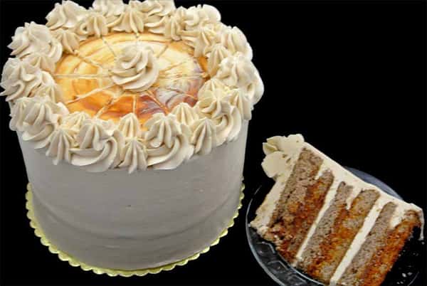 Carmel Apple Spice Cake