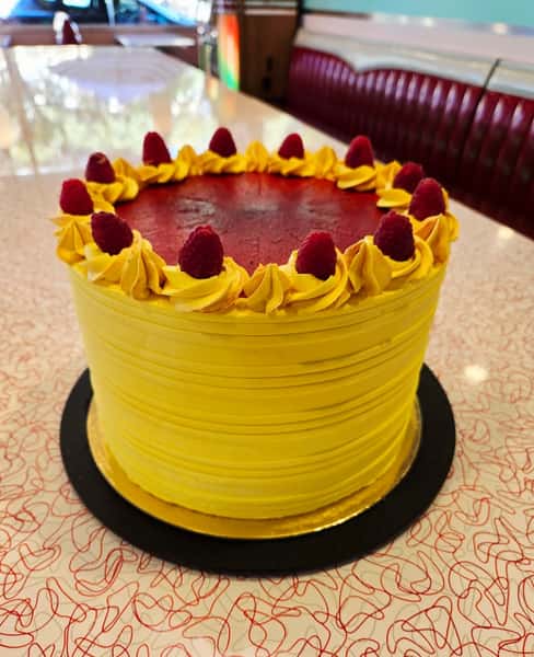 Lemon Raspberry Whole Cake