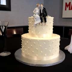 white cake