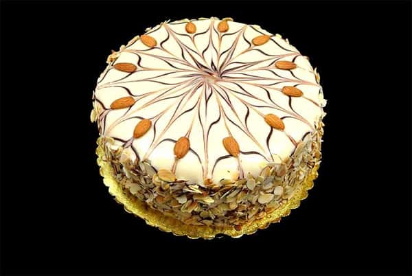 White Chocolate Almond Torte Whole Dessert - Gluten Free