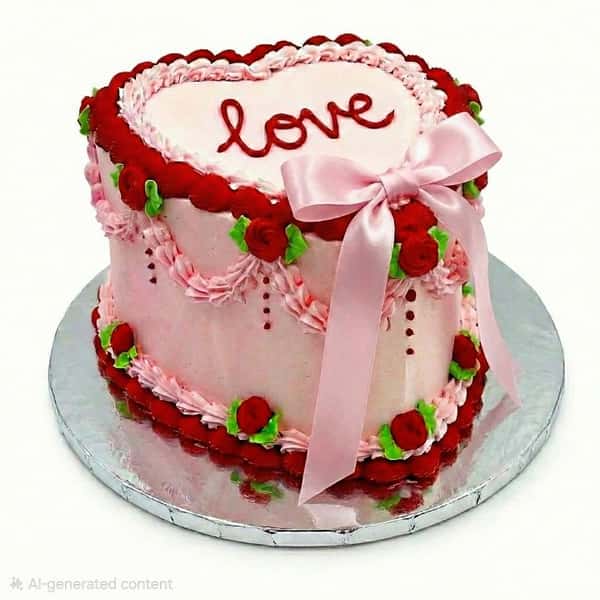❤️Sweet Heart Showstopper Cake!🩷💕
