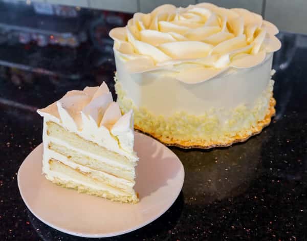 White Chocolate Fudge Whole Cake
