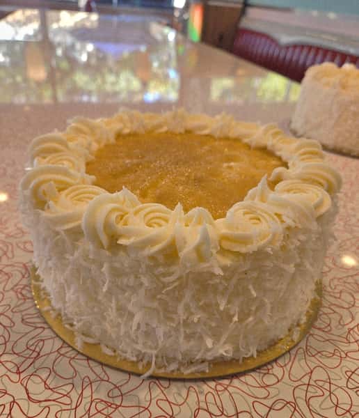 Coconut Pineapple Whole Cake