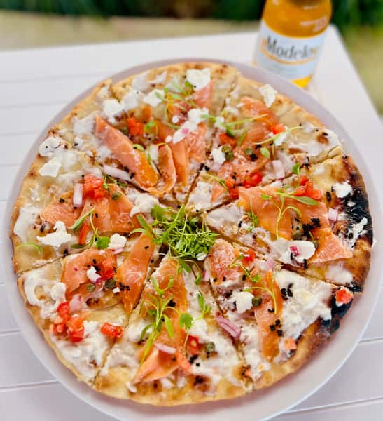 Smoked Salmon Pizza