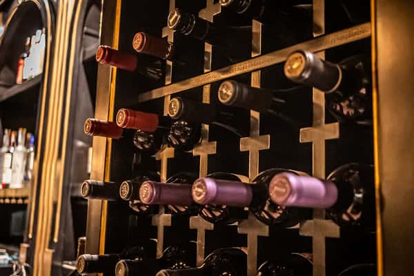 Liam's Steakhouse Wine Rack