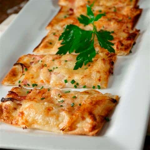 YG's Alsatian "Pizza"
