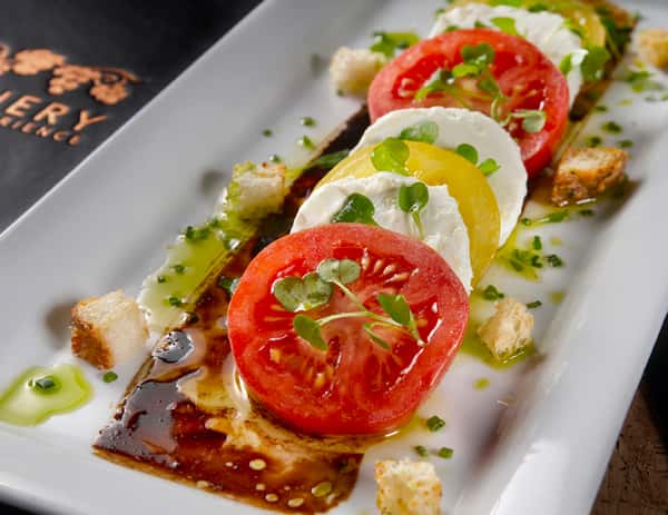 Seasonal Local Heirloom Tomato Salad