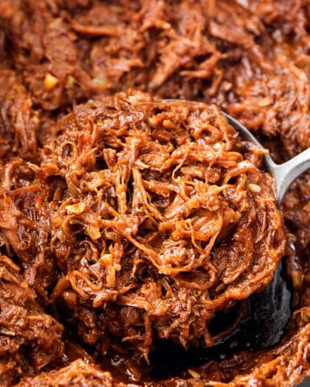 Pulled Beef in Henny Sauce