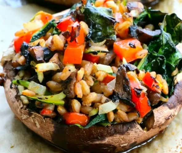 Stuffed Portobellos