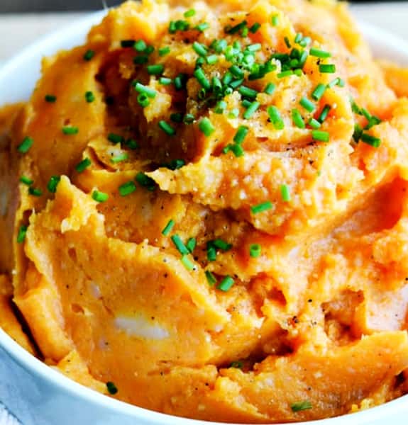 Garlic Mashed Yams