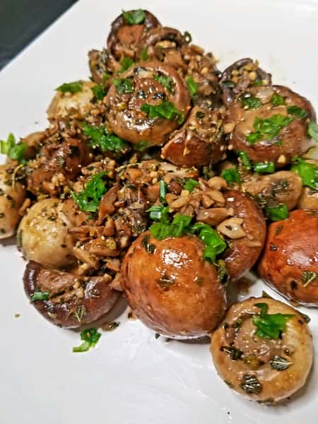 Sauteed Garlic Mushrooms