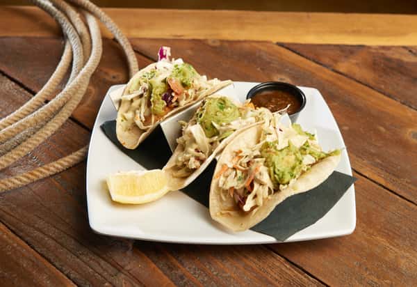 Grilled Shrimp or Fish Tacos