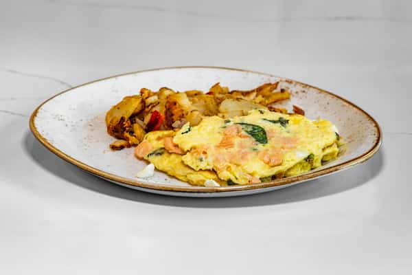 Smoked Salmon Omelette
