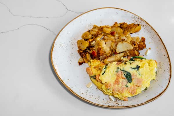 Smoked Salmon Omelette