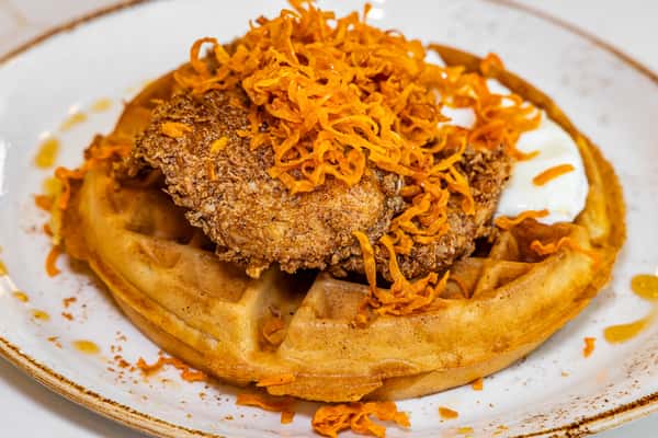 Malibu Chicken and Waffle