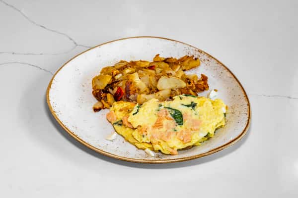 Smoked Salmon Omelette