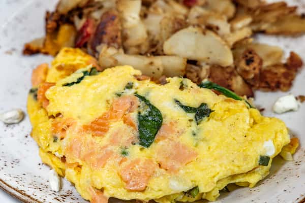 Smoked Salmon Omelette