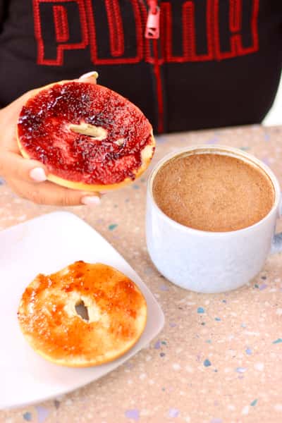 Bagel with Butter & Preserves