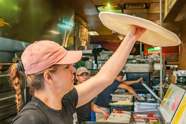 Rocco's Pizza Making
