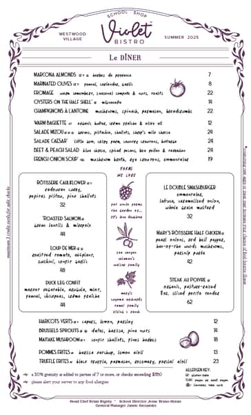 DINNER 7.22.25