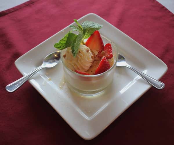 Strawberry dish