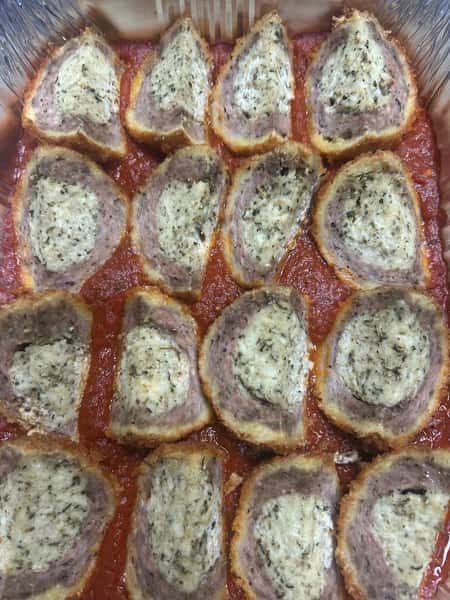 Stuffed Meatball