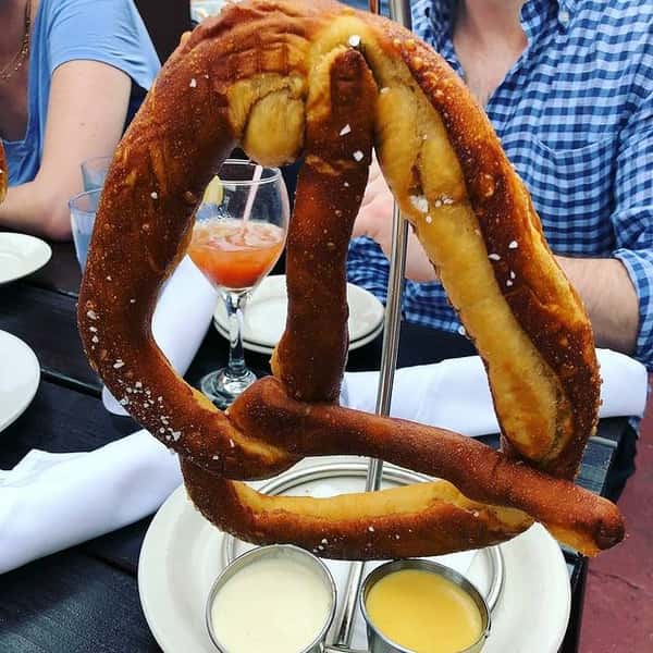 big pretzel