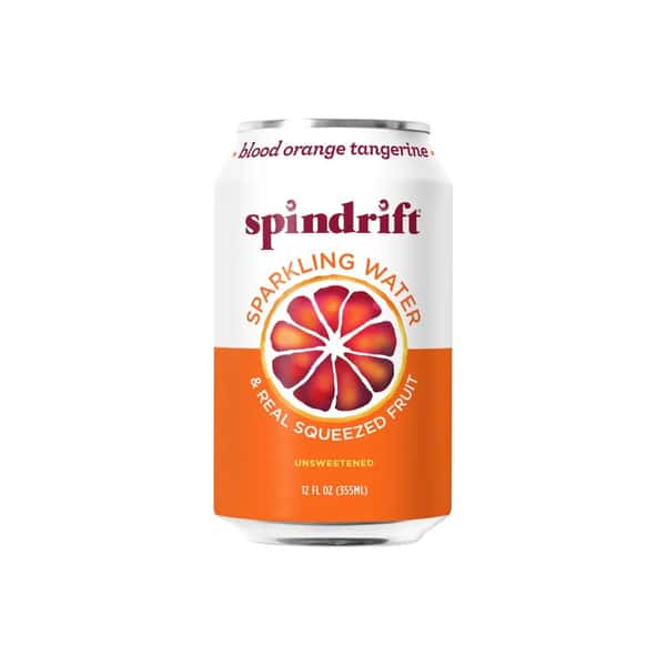 Spindrift blood orange tangerine