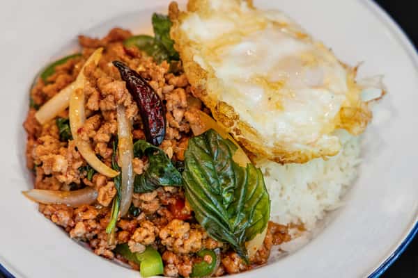Basil Stir-Fry (Pad Kra Pao)