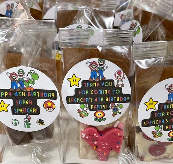 Packaged sweets variety