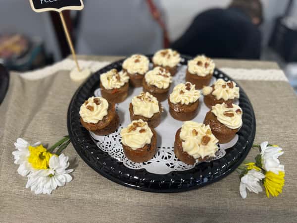 Cupcakes in a tray