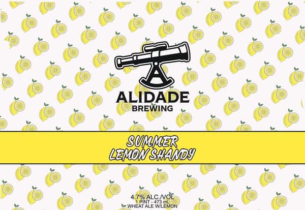 Summer Lemon Shandy - Lemon Wheat - 4 Pack Cans