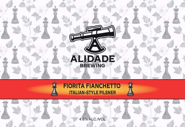 Fiorita Fianchetto - Italian Pilsner - 4 Pack Cans