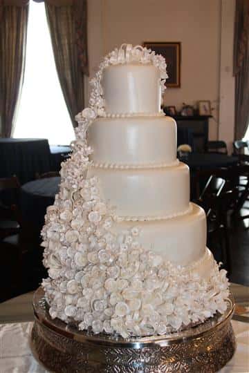 a layered cake