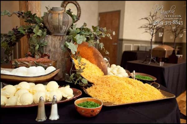 catering table
