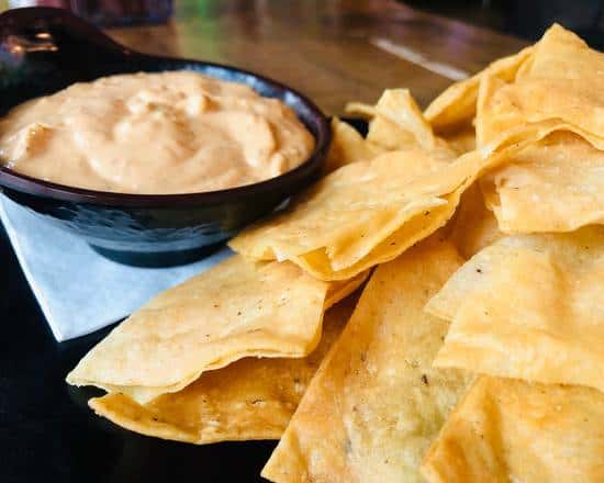 Holiday Queso & Chips