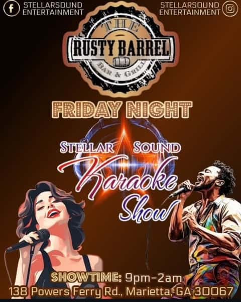 Friday night karaoke